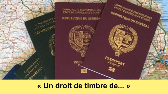 Droit de timbre relatif au passeport : Les précisions de la Direction générale des impôts et des domaines