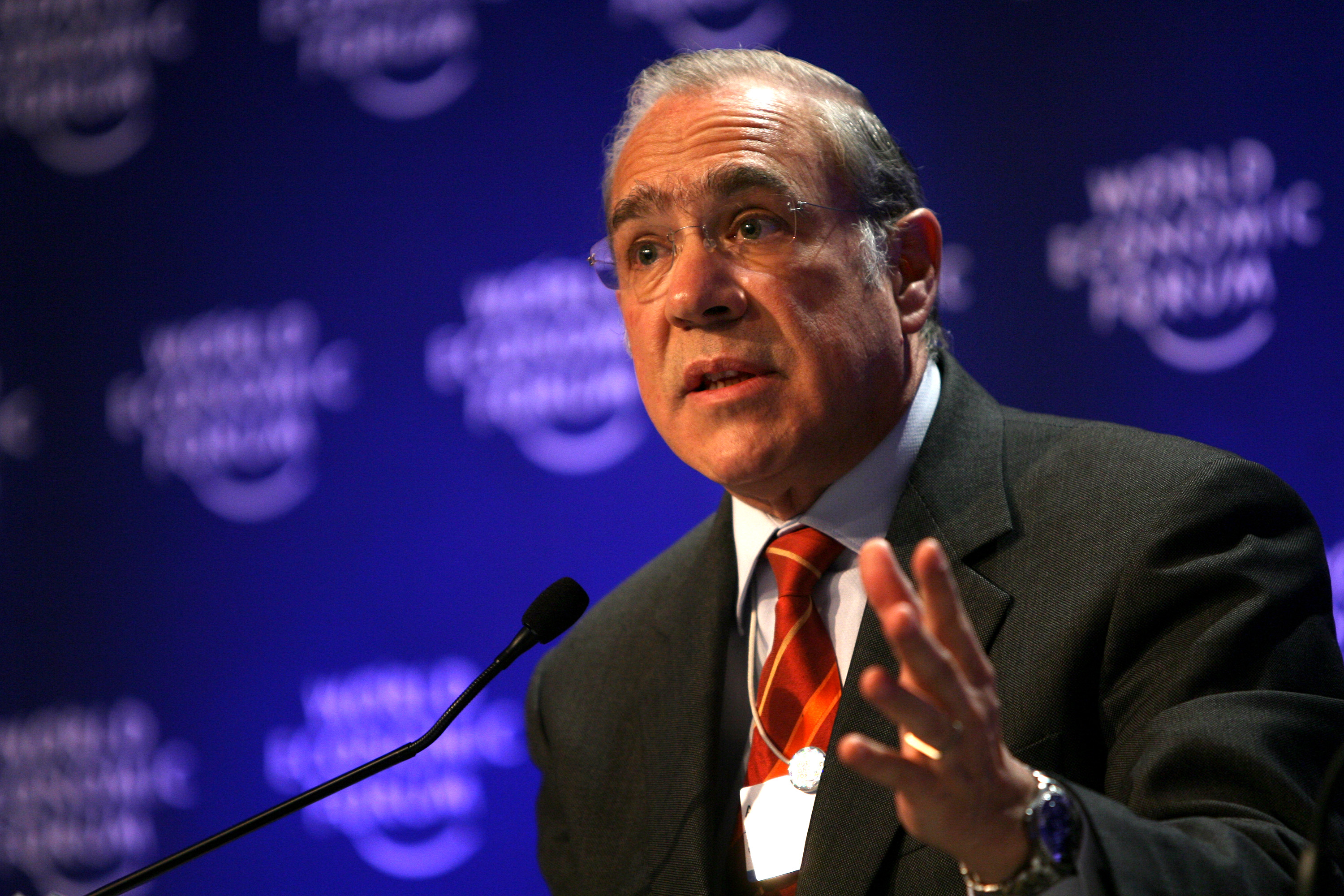 Angel Gurría, le Secrétaire général de l’OCDE.
