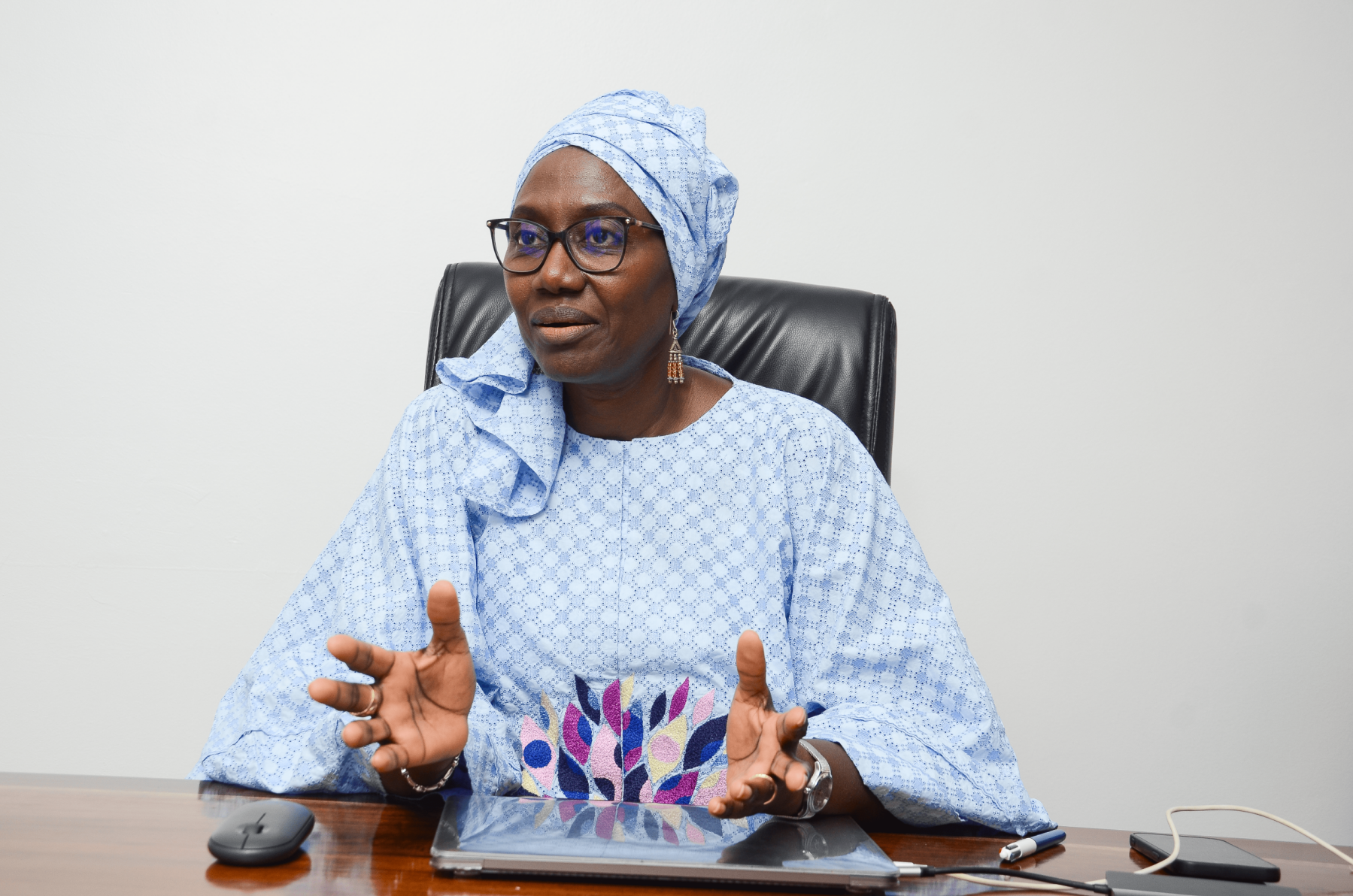 Mme Astou Diop Sène, Directrice générale Finance gestion et intermédiation