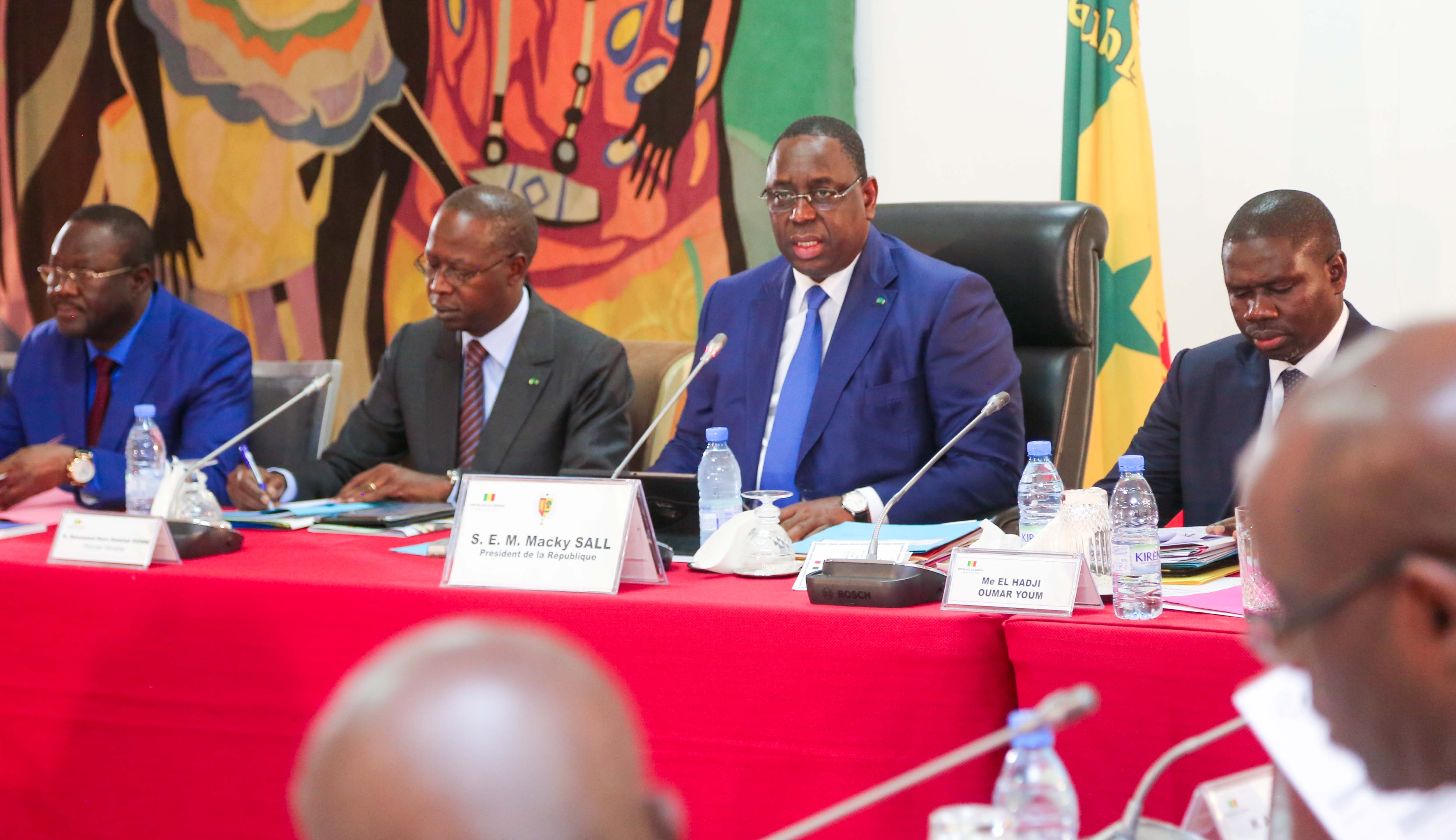 Sénégal : COMMUNIQUE DU CONSEIL DES MINISTRES DU 22 JUILLET 2015