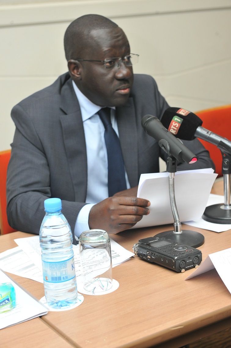 M. Cheikh Tidiane Diop secrétaire général du ministère de l’économie, des finances et du plan M. Cheikh Tidiane Diop secrétaire général du ministère de l’économie, des finances et du plan