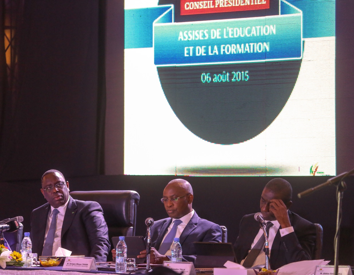 Conseil présidentiel sur les conclusions des Assises de l’Education et de la Formation : « Notre ambition est de mettre l’école au service de l’émergence »