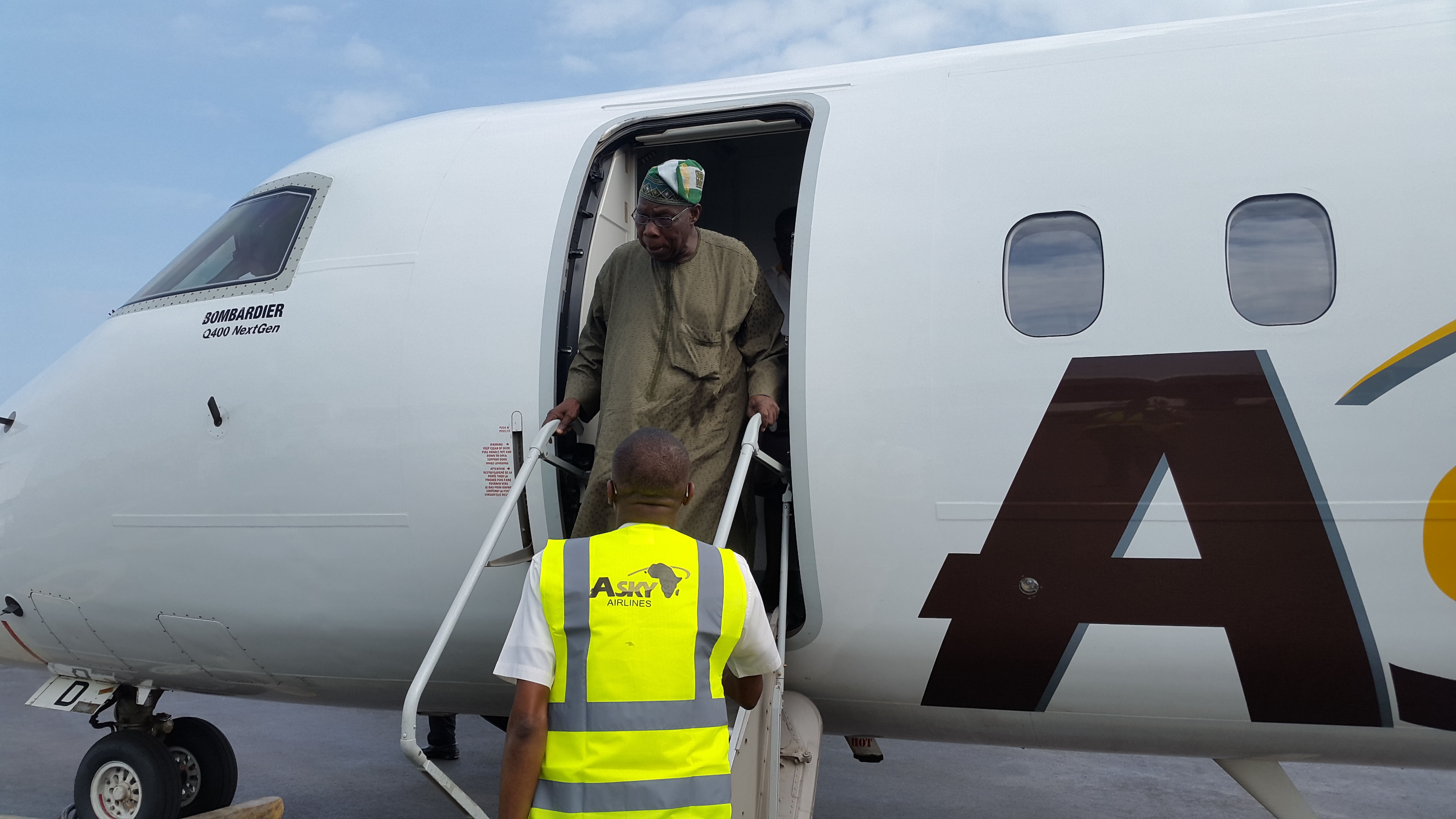 Transport aérien : Obasanjo choisit la compagnie ASKY