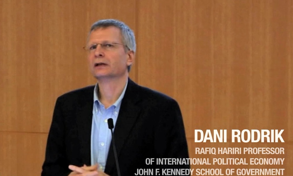 Dani Rodrik est professeur d'économie politique internationale à la John F. Kennedy School of Government de Harvard