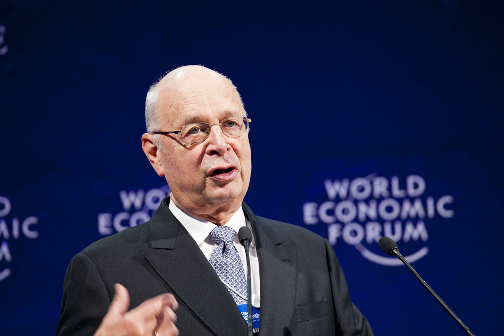 Klaus Schwab ,fondateur et président exécutif du Forum économique mondial