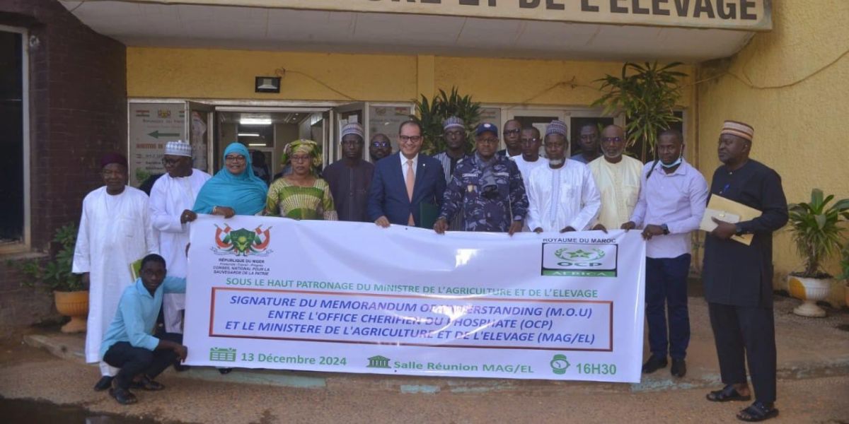 Transformation des chaines de valeur agricoles : Ocp Africa, la Banque mondiale et le Niger unissent leurs forces