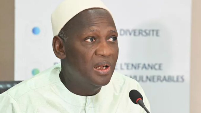 Mamadou Oumar Ndiaye, président du Conseil national de régulation de l’audiovisuel (CNRA)
