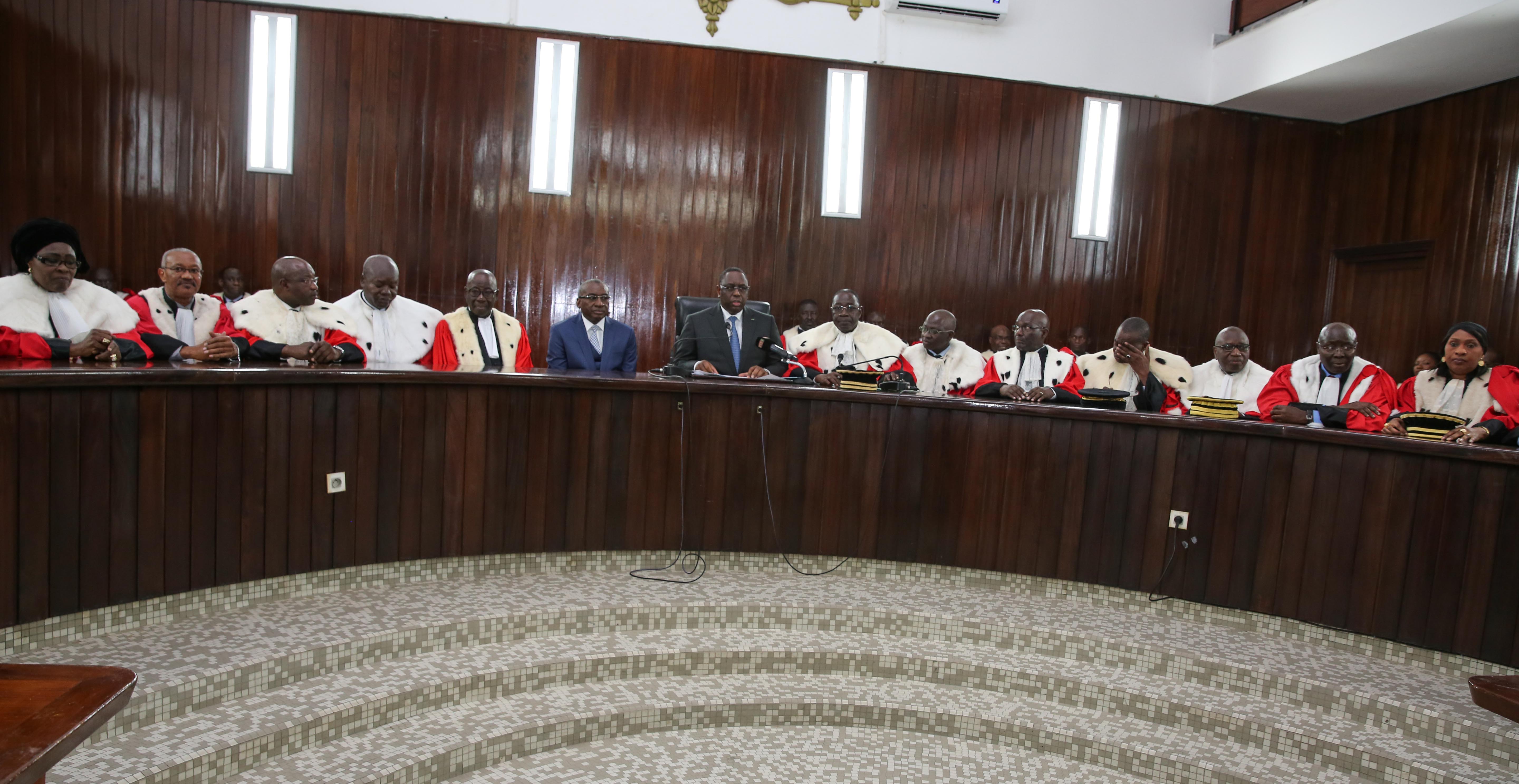 JUSTICE : Macky SALL se pose en réformateur