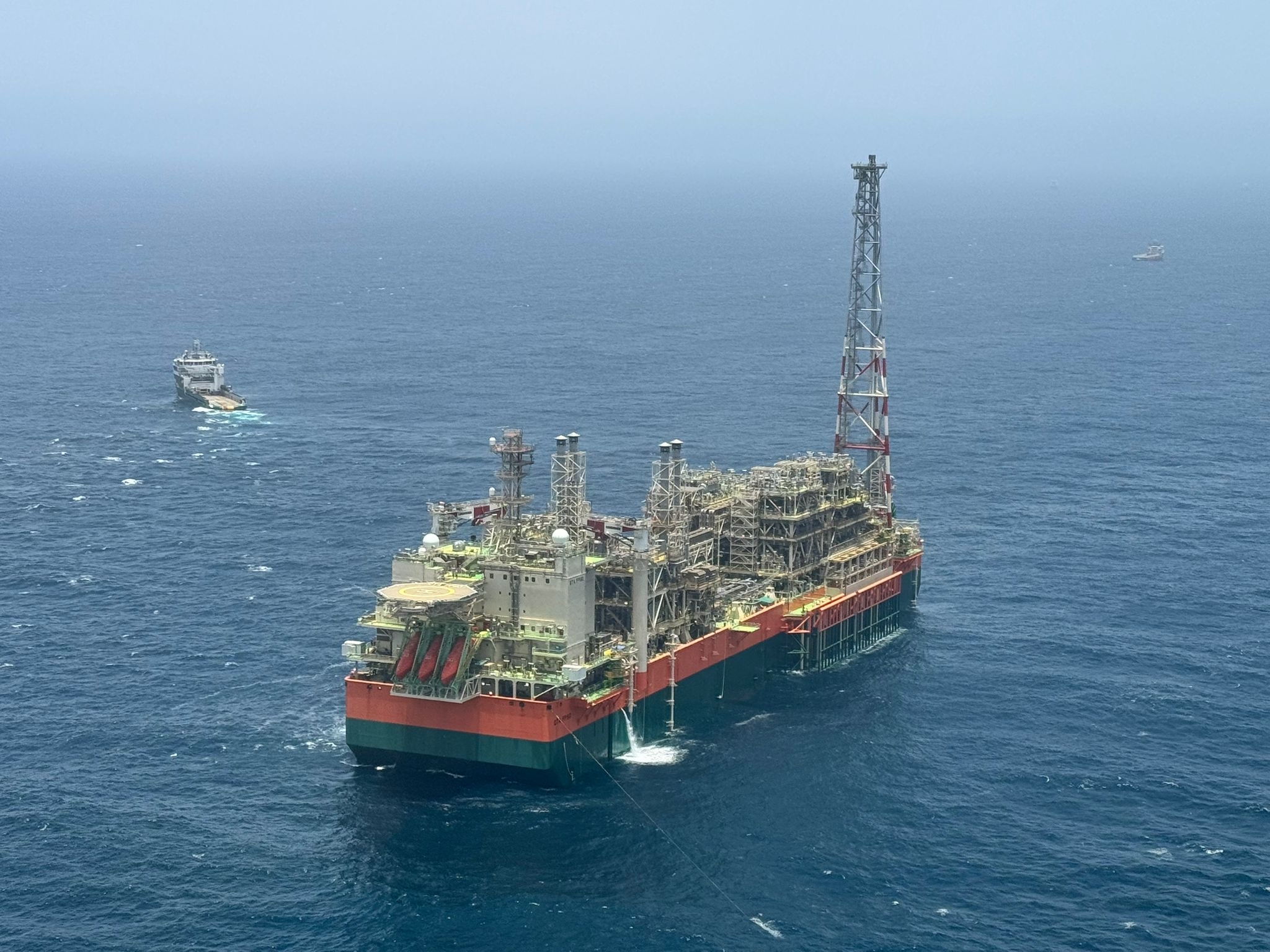 Grand tortue ahmeyim : La première cargaison de gaz naturel liquéfié prête à l’exportation (Gnl)