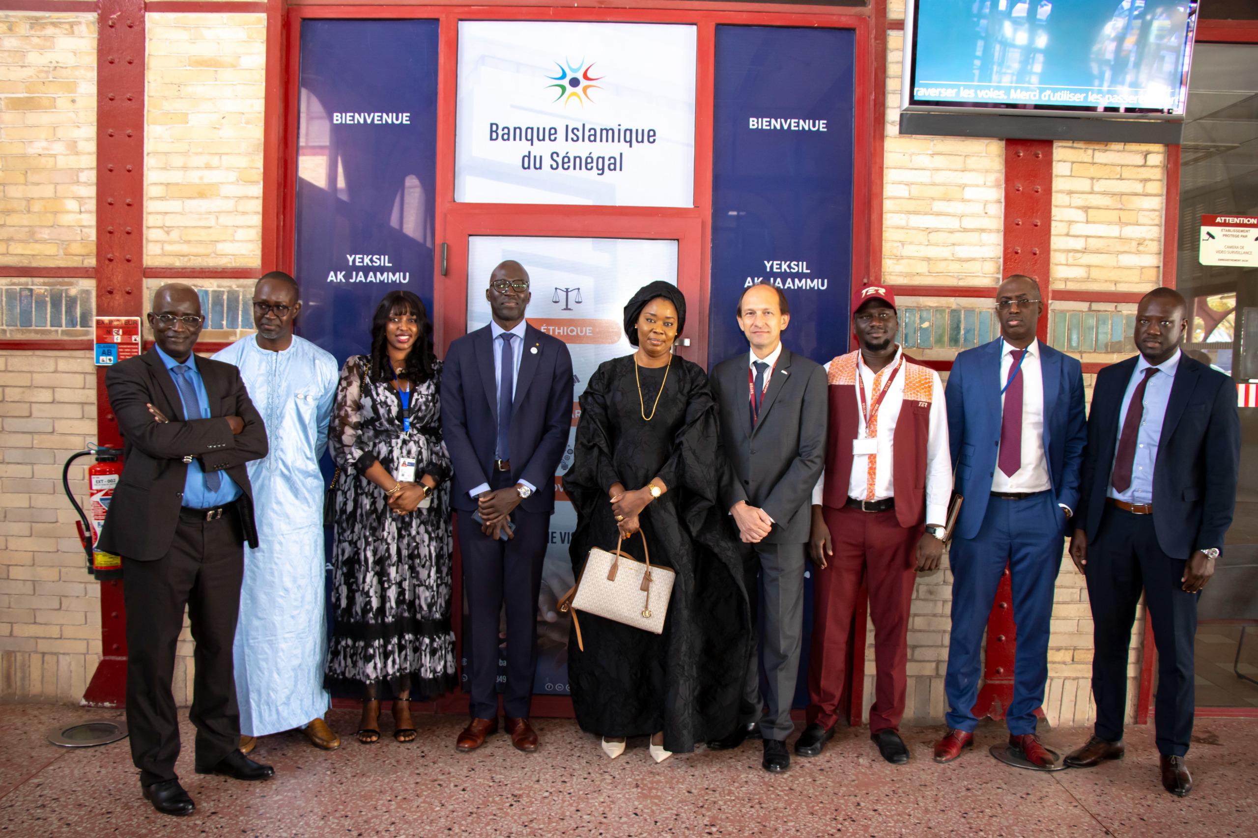 Mise en place de points et services bancaires au sein des gares du Ter : La Banque islamique du Sénégal et la Senter nouent un partenariat