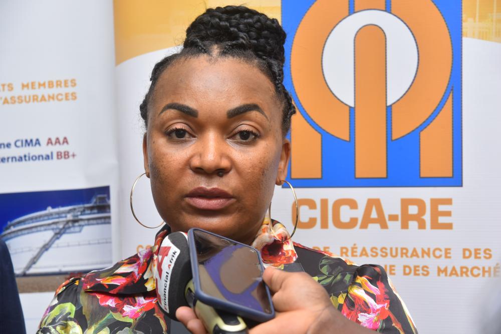 Mme Aboui Antoni Marie Jubilaire, Présidente du Conseil d’Administration de la CICA-RE :  “La CICA-RE  jouit jusqu'à présent d'une bonne solidité financière. ”
