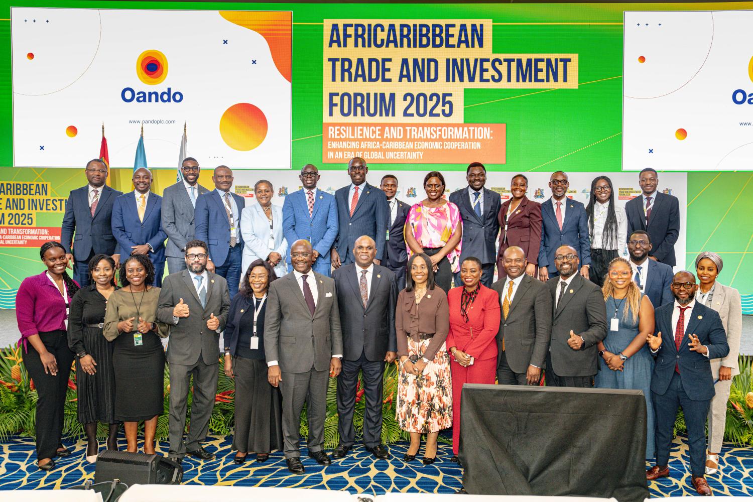 Forum Afrique-Caraibes sur le commerce et l’investissement : Plus de 300 millions de dollars Us de transactions et d’engagements enregistrés