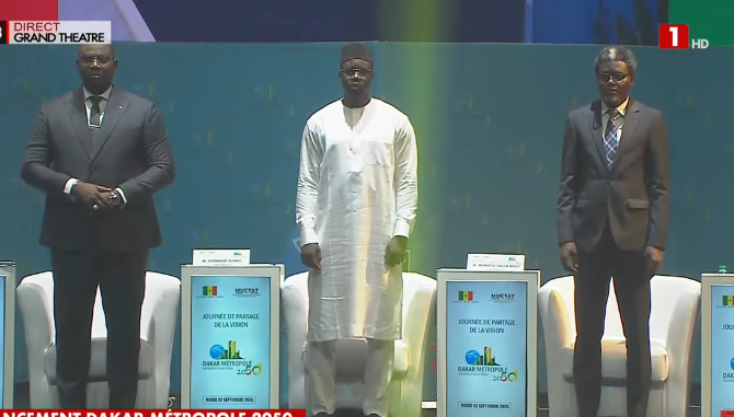 Lancement de «Dakar Métropole internationale 2050 » : Le Premier ministre Ousmane Sonko explique les contours du projet Lancement de «Dakar Métropole internationale 2050 » : Le Premier ministre Ousmane Sonko explique les contours du projet
