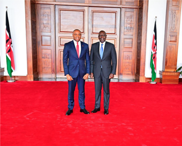 Visite de travail au président William Ruto : Le Dg de Uba réaffirme son engagement pour le développement des infrastructures