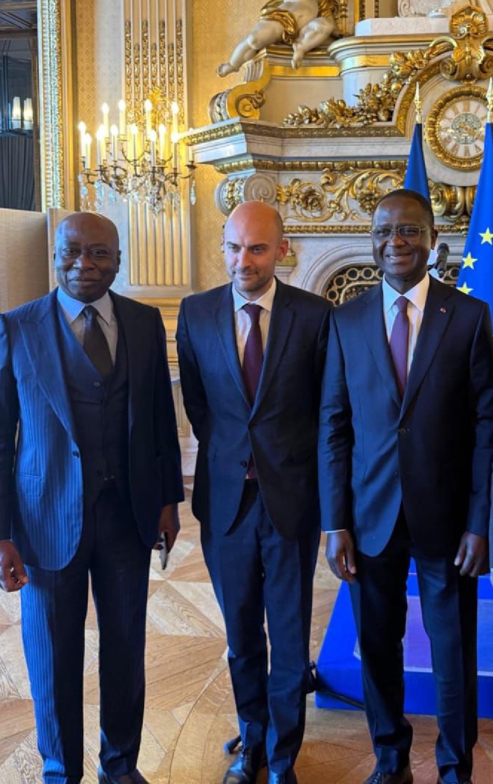 Mise en place d’une carte digitale de voyage d’affaires : Le président de Business Africa, Baïdy Agne reçu à Paris par 2 ministres français