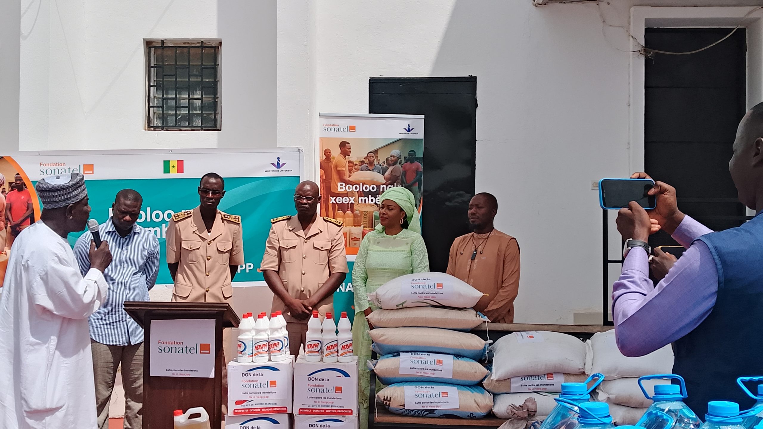 Soutien aux populations victimes des inondations : La Fondation Sonatel déploie le Plan solidarité en urgence