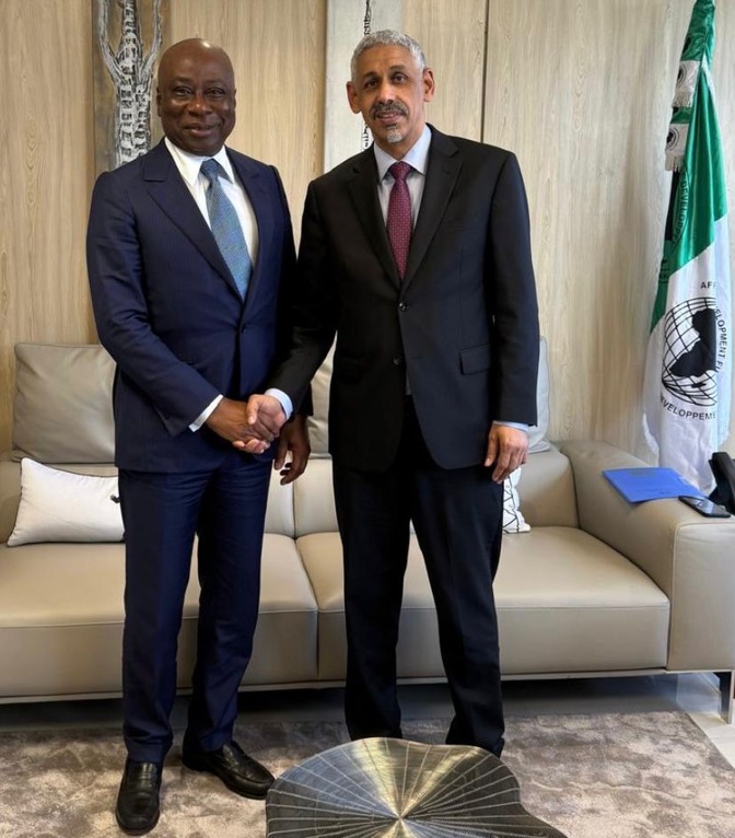 Audience entre Baïdy Agne et Sidi Ould Tah : Vers un partenariat entre Business Africa et la Bad