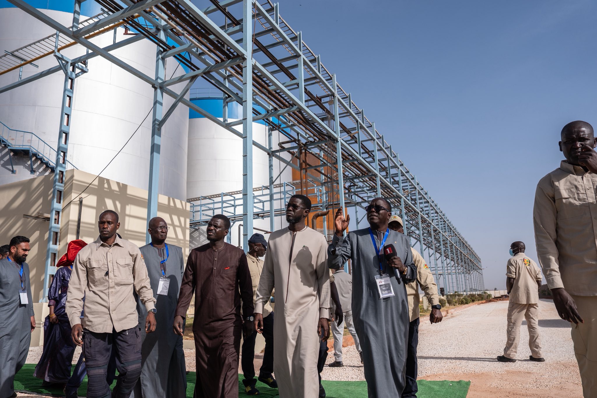 Agroalimentaire : Le Chef de l’Etat a inauguré la raffinerie Mavamar Industries à Sendou
