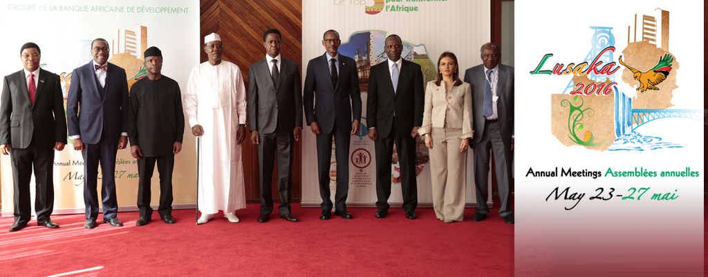 ASSEMBLEES ANNUELLES DE LA BAD 2016 :  Akinwumi Adesina veut une banque proche de ses clients ASSEMBLEES ANNUELLES DE LA BAD 2016 :  Akinwumi Adesina veut une banque proche de ses clients