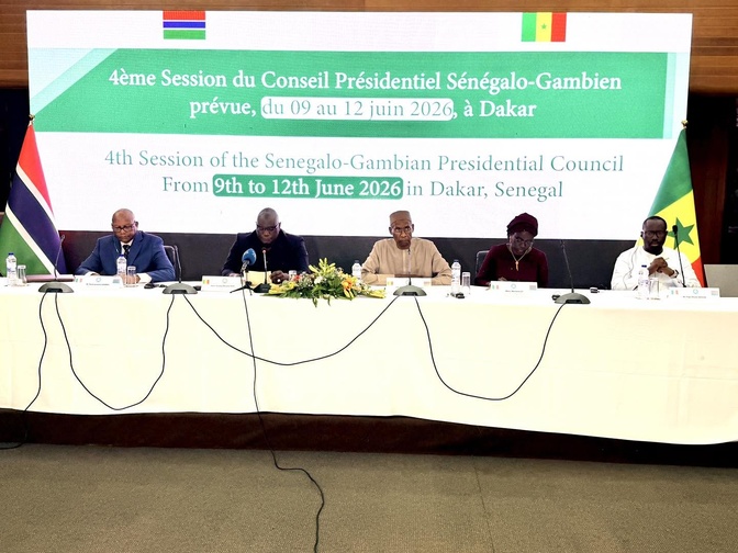 Conseil présidentiel sénégalo-gambien : Signature à Dakar, de 12 accords entre les deux pays
