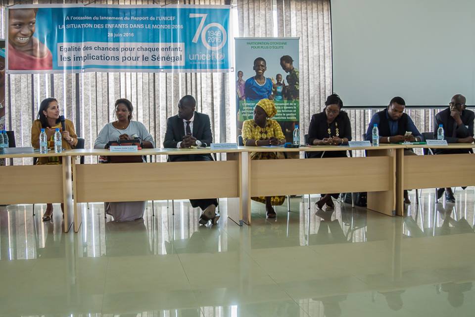 RAPPORT UNICEF SUR LA SITUATION DE L’ENFANT 2016 :  Une situation en dents de scie