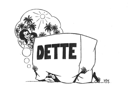 Résultat de recherche d'images pour "caricatures du surendettement"