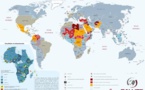 La carte des risques 2017:La France, la Belgique, l’Allemagne et le Royaume-Uni, des zones à risques