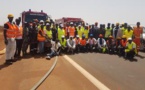 Sécurité routière : Senac SA et Vivo déroulent un exercice de gestion d’un accident de Transport de Matières Dangereuses