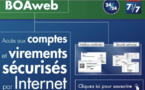 Banques :  lancement de l’application BOAweb