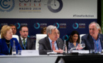 A la COP25, Guterres appelle le secteur privé à accélérer ses efforts face à l’urgence climatique
