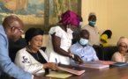 Engagement au service du social :   Mme Soham El Wardini Maire de la ville de Dakar procède au lancement d’importants  programmes sociaux en faveur des agents municipaux de la ville