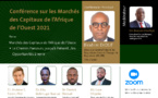 Discussion sur l’état des lieux et les perspectives des marchés des capitaux de l’Afrique de l’Ouest :  CGF Bourse, IC Securities, Vetiva Capital organisent une conférence virtuelle demain