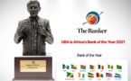 Edition 2021 du prix d’excellence décerné par le Banker Awards  de Financial Times : United Bank for Africa désignée « banque africaine de l’année »