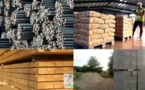 Matériaux de construction : Progression de 0,3% des prix en décembre 2021