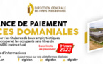 Domaine public maritime et fluvial : Les redevances à payer au plus le 31 mars prochain selon la Dgid