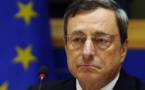 Draghi veut agir vite, la chute de l'euro s'accélère