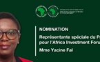 Africa investment Forum :  Mme Yacine Fal nommée représentante spéciale du président de la Bad
