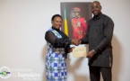 Gabon: RSE - 35 Millions de FCFA remis à la Fondation Ma Bannière pour assister les élèves