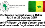 Agriculture : Conférence de haut niveau à Dakar