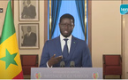 Adresse à la nation de SEM. Bassirou Diomaye Faye, Président de la République du Sénégal