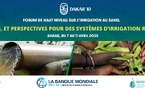 Développement de l’irrigation au Sahel : Un forum régional prévu du 7 au 11 avril prochain à Dakar