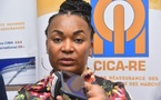 Mme Aboui Antoni Marie Jubilaire, Présidente du Conseil d’Administration de la CICA-RE :  “La CICA-RE  jouit jusqu'à présent d'une bonne solidité financière. ”