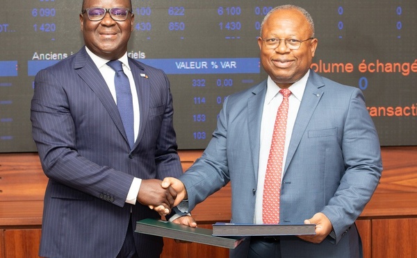 Financement des infrastructures dans l’Uemoa : Africa50 et la Bourse régionale des valeurs mobilières signent un accord