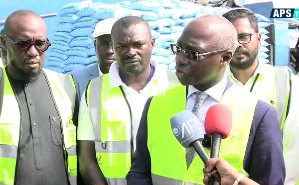Approvisionnement en intrants agricoles : Une cargaison de 26 250 tonnes d'urée réceptionnée au Port de Dakar