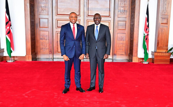 Visite de travail au président William Ruto : Le Dg de Uba réaffirme son engagement pour le développement des infrastructures