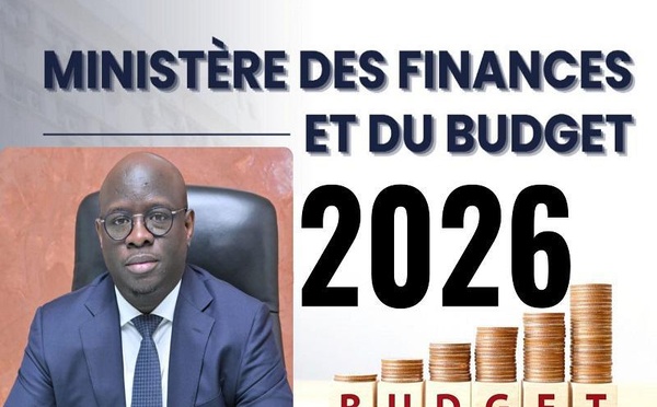 Loi de finances 2026 : Les recettes estimées à 6 188,8 milliards de FCFA soit une hausse de 23,4%