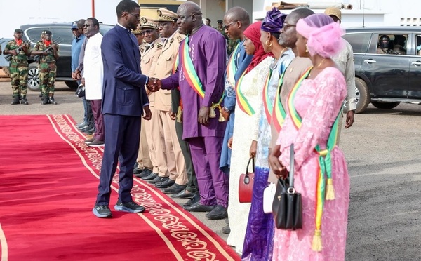 Tournée économique : Arrivée du président de la République à Tambacounda
