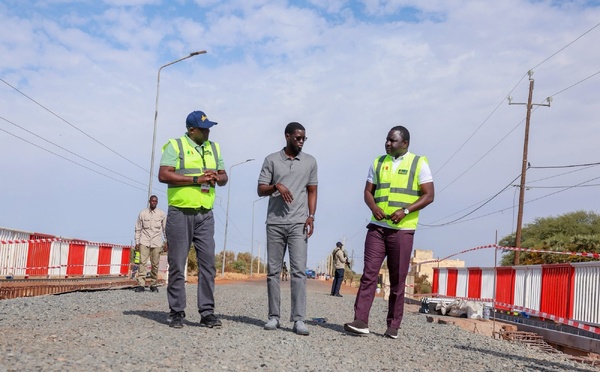 Tournée économique : Le président Bassirou Diomaye Faye inspecte le chantier Kidira-Bakel