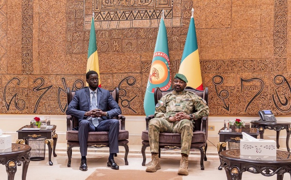 Visite d’amitié et de travail à Bamako : Le président Diomaye Faye réitère son engagement pour le Mali